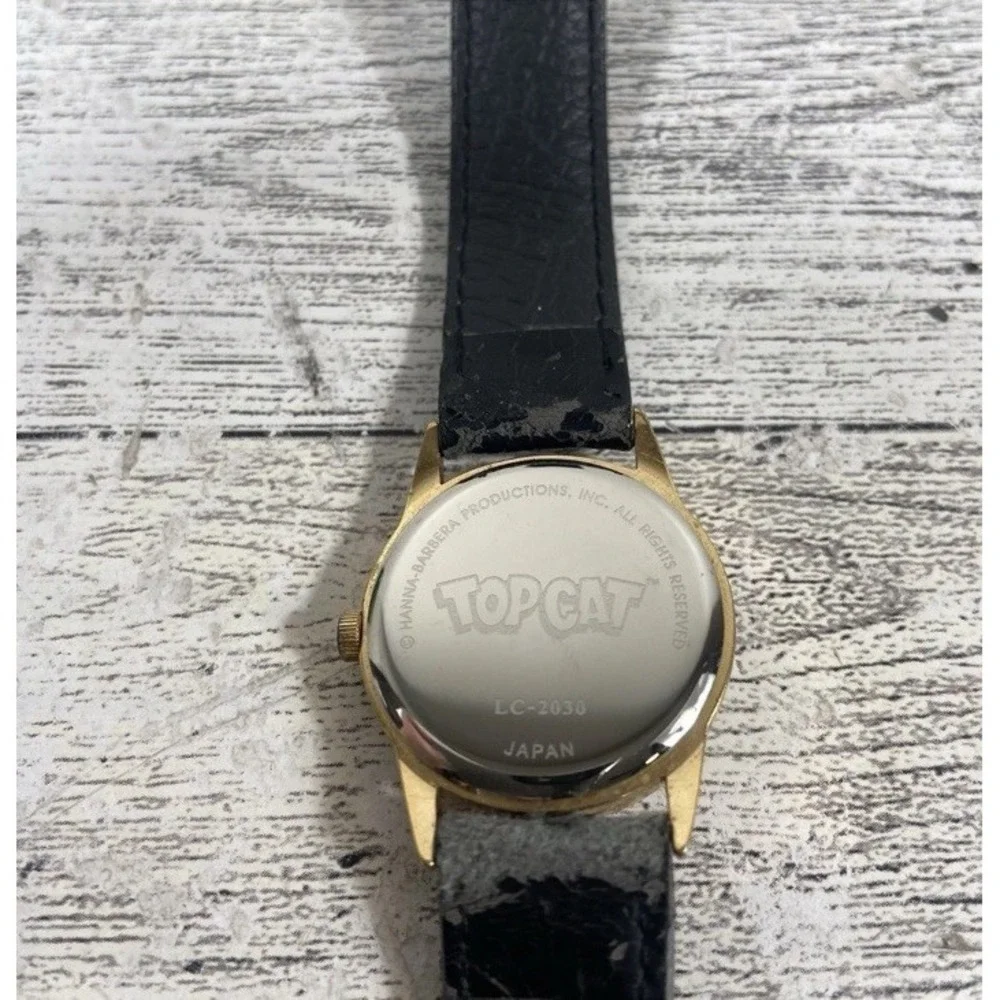 Top Cat Wrist Watch LC-2030 Japan Rare Vintage Cartoon 60's Alley Cat